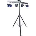 PACK LUMIERE STAND PEDALIER GIGBAR2 "CHAUVET DJ" RGBUV