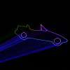 LASER SHOW PRO "CAMEO" LUKE700RGB 700MW DMX 30 KPPS