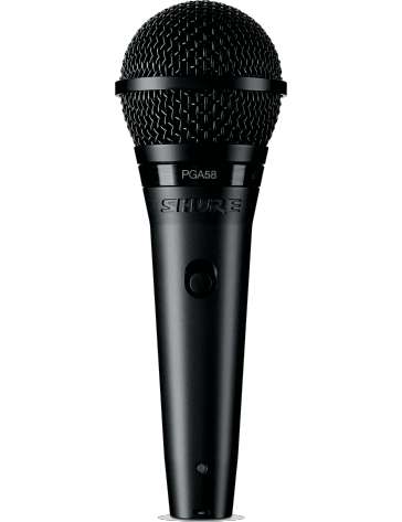 MICRO VOIX PGA58-XLR "SHURE" DYNAMIQUE CARDIOIDE