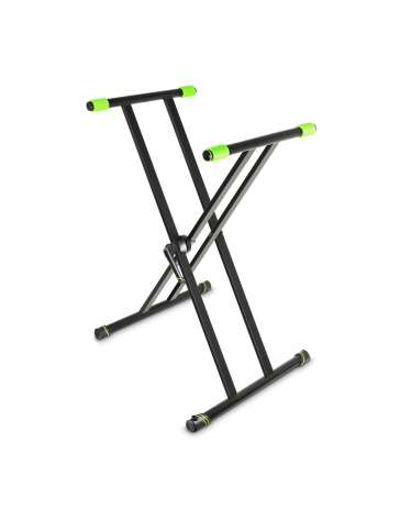 SUPPORT DOUBLE X KSX2 "GRAVITY" DEUX NIVEAUX NOIR