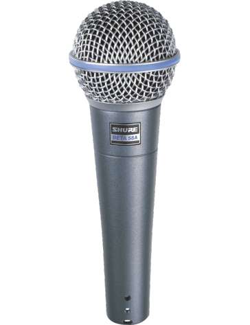 MICRO DE CHANT BETA58A SHURE DYNAMIQUE SUPERCARIOIDE