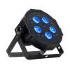 PROJECTEUR A LED MEGAHEXPAR "ADJ" 5 X 6W RGBWA-UV DMX