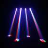 SET DE 4 PROJECTEURS ASSERVIS HYDRABEAM400RGBW CAMEO 4 X 10W DMX