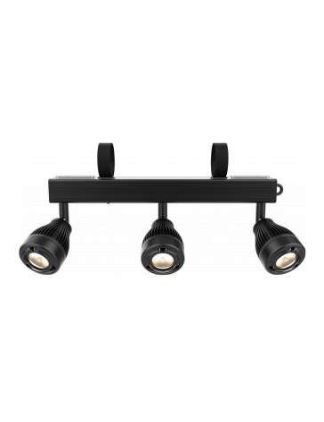 BARRE DE TROIS SPOT INDEPENDANTS EZBAR "CHAUVET DJ" SUR BATTERIE 3X5W