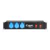 MULTIPRISE SECTEUR 9 PRISES 87472 ADAM HALL RACK 19 2U