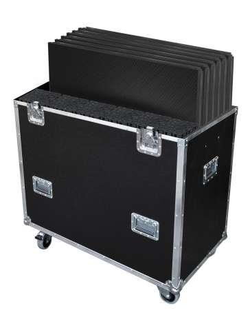 FLY CASE FLY6PLTL1 POUR 6 PLATEFORME PLTL-1X1 AVEC PIED