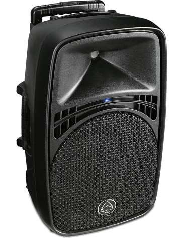 ENCEINTE ACTIVE PORTABLE EZ12A WHARFEDALE 12" 100W PEAK AVEC 2 MICROS