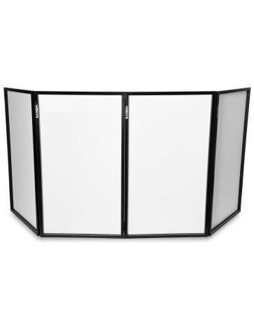 FACADE DJ DB2 VONYX  4 PANNEAUX DEPLIABLES 120 X 70 BLANC
