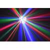 DERBY LED AVEC LASER ET STROBOSCOPE RADICAL II BEAMZ 4 X 3W DMX