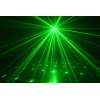 DERBY LED AVEC LASER ET STROBOSCOPE RADICAL II BEAMZ 4 X 3W DMX