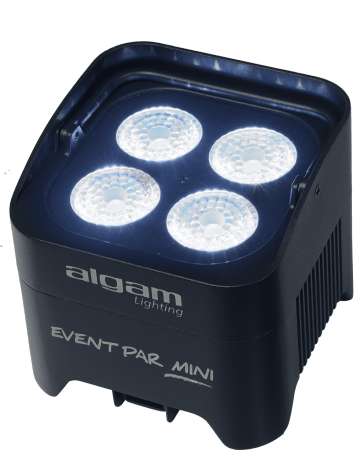 PROJECTEUR A LED SUR BATTERIE EVENTPAR-MINI ALGAM LIGHTING 4 X 10W RGBW