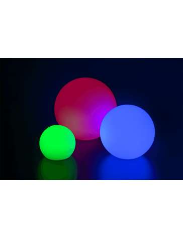 SPHERE A LED ALGAM LIGHTING POUR DECORATION LUMINEUSE DIAM.20CM OU 30CM OU 40CM