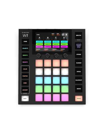 CONTROLEUR DMX AUTONOME WOLFMIX W1 MKII  POUR SHOW LUMIERE