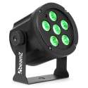 PROJECTEUR A LED PLAT BEAMZ SLIMPAR30 6X3W RGB