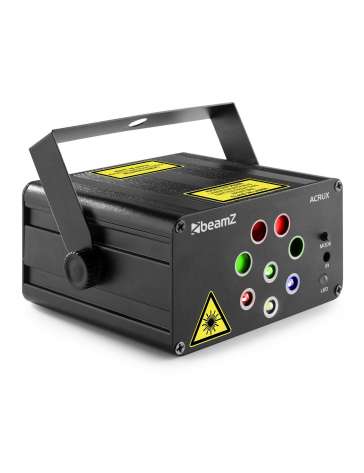 LASER ACRUX QUATRO RG 152.610 BEAMZ AVEC LEDS RGBW