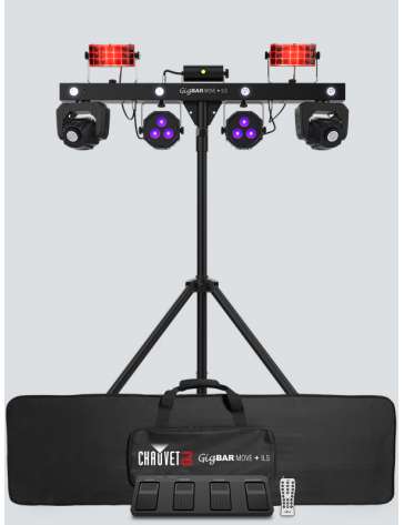 SYSTEME GIGBARMOVE-ILS "CHAUVET DJ" 5 EN 1 AVEC NOUVEAU SYSTEMS ILS SANS CABLAGE