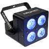 PROJECTEUR A LED PAR-410-QUAD ALGAM LIGHTING 4X10W RGBW DMX