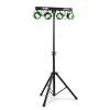 PARTYBARII SET MAX BARRE EQUIPEE DE 4 PAR COB 20W MAX RGB