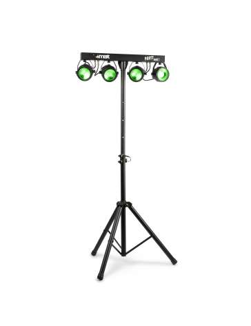 PARTYBARII SET TRONIOS BARRE EQUIPEE DE 4 PAR COB 20W MAX RGB