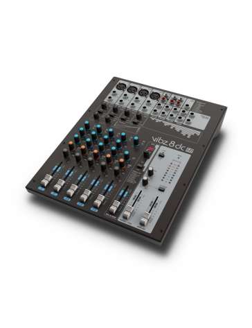 CONSOLE DE MIXAGE VIBZ8DC LD SYSTEMS 8 CANAUX + EFFETS