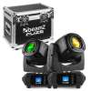 PACK 2 LYRES SPOT A LED FUZE75S 75W DMX AVEC LE FLY