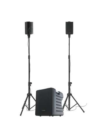 SYSTEME AMPLIFIE MOJO1024APP AUDIOPHONY CAISSON + 2 SAT AVEC DSP