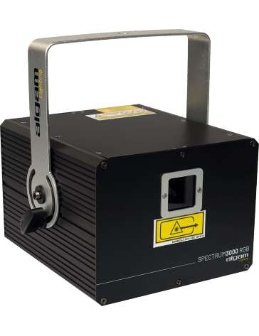 LASER D'ANIMATION MULTICOULEUR SPECTRUM3000RGB ALGAM LIGHTING DMX 3000MW
