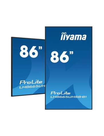 MONITEUR 86" IIYAMA PROLITE 4K - UHD 3840X2160