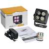 PROJECTEUR A LED SUR BATTERIE EVENTPAR44-QUAD-IP ALGAM LIGHTING 4X4W RGBWW IP65