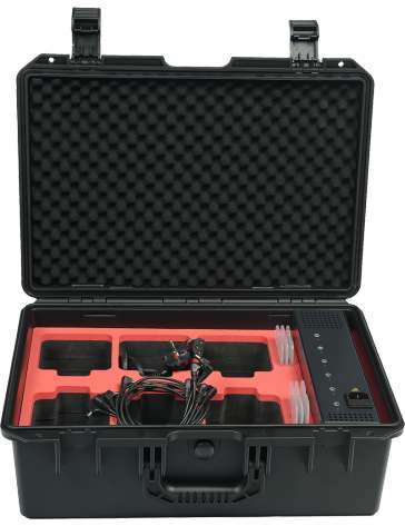 MALETTE DE TRANSPORT ET DE CHARGE EVENTPAR44IP-X6-CASE ALGAM LIGHTING