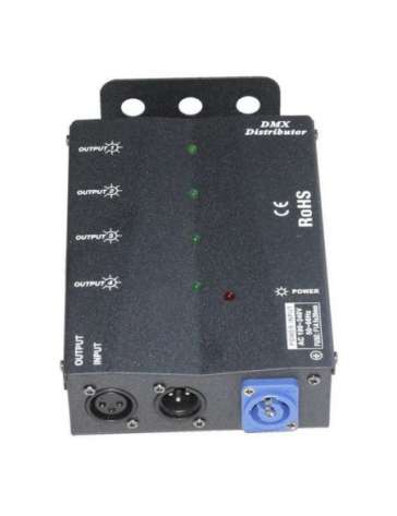 SPLITTER DMX SPLITDMX14 1 ENTREE - 4 SORTIES NICOLS