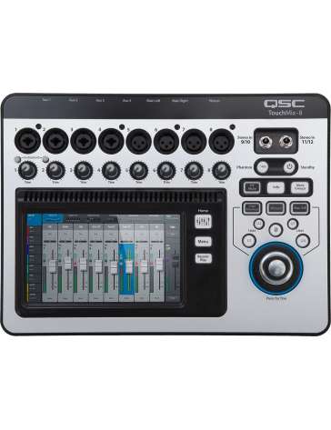 CONSOLE NUMERIQUE TOUCHMIX-8 QSC 12 ENTREES
