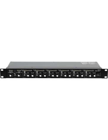 MIXEUR 6 EN 2 MSR6226 / SPLITTER 2 EN 6 ALGAM AUDIO RACKABLE