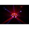 EFFET MULTI LUMIERE UFO X4  JB SYSTEMS, STROB,LED RGB,LASER DMX