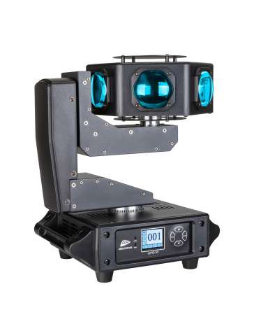 EFFET LUMIERE TYPE SOUCOUPE UFO X1 JB SYSTEMS 6 LEDS 40W DMX