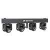 BARRE LUMINEUSE AVEC 4 LYRES A LED RGBW 40W JB SYSTEMS DMX