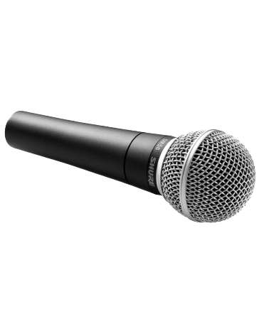 MICRO DE CHANT SM58LCE "SHURE" DYNAMIQUE CARDIOIDE